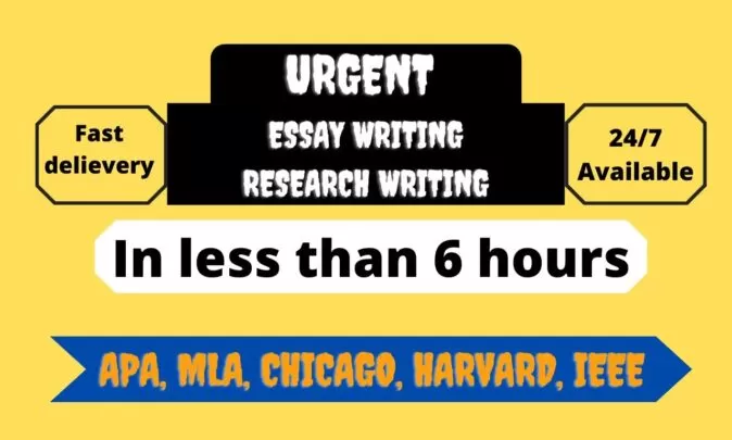 I will write 300 words urgent essay research summary paper